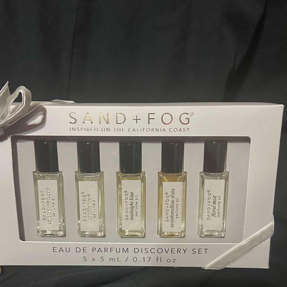 SAND + FOG Eau De Parfum Discovery Set - Black and White